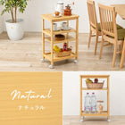 キッチンワゴン 35×45×71cm ブラウン