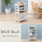 キッチンワゴン 35×45×85cm ブラウン