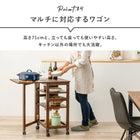 キッチンワゴン 37×45×71cm ブラウン