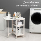 キッチンワゴン 37×45×71cm ブラウン