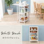 キッチンワゴン 37×45×85cm ブラウン