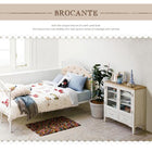 キャビネット ブロカント 80×35×85cm ホワイト