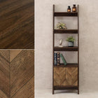 キャビネットラック オープン 53×48×187cm ブラウン