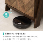 キャビネットラック オープン 75×48×187cm ブラウン