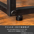 サイドテーブル 30×45.5×50cm ブラウン