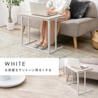 サイドテーブル 60×39×54.5cm ブラウン