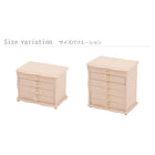 ジュエリーボックス クリスタル 26×16.5×20cm ホワイト