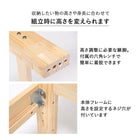 すのこベッド シングル ダークブラウン