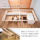 すのこベッド ロング シングル ダークブラウン