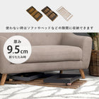 センターテーブル 折れ脚 90×45×32.5cm ブラウン