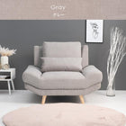 ソファ(ブライト) 1P ダークブラウン