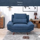 ソファ(ブライト) 1P ダークブラウン