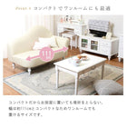 ソファ-モコ 111×63×79cm アイボリー