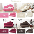 ソファ-モコ 111×63×79cm アイボリー