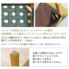 ダイニング3点セット コンパクト 110×70×70.5cm グリーン