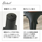 ダイニング5点セット チェアタイプ 120×80×76cm ダークブラウン