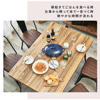 ダイニング5点セット チェアタイプ 120×80×76cm ダークブラウン