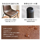 ダイニング5点セット 木脚/Bタイプ 140×80×72cm ブラック