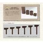 ダイニングコタツ_KOT 80×80cm ダークブラウン