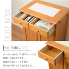 ダストボックス 59×38×81cm ナチュラル