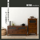 チェスト レトロ 3段 42×32×78cm ブラウン