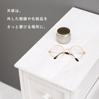 チェスト アンティーク 20×45×80cm ブルーグレー