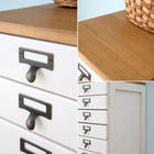 チェスト 桐製 28×37×62cm ブラウン