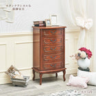 チェスト 52×35×95cm ダークブラウン