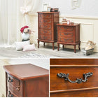 チェスト 52×35×95cm ダークブラウン