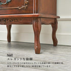 チェスト 52×35×95cm ダークブラウン