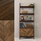 チェストラック 引出し2段 幅75 75×48×187cm ブラウン