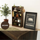 ディスプレイラック 67×29×119cm ブラウン