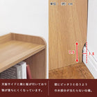 ディスプレイラック 94×29×90cm ブラウン