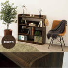 ディスプレイラック 94×29×90cm ブラウン