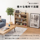 ディスプレイラック 94×29×90cm ブラウン