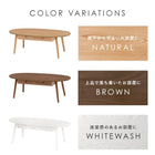 テーブル 引出し付き 110×48×37cm ブラウン