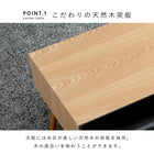 テーブル モダン オープンタイプ 1杯 80×40×40cm ブラウン