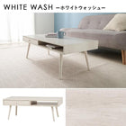 テーブル 両面引出し 100×45×36.5cm ブラウン