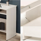 デスク 80×45×72.5cm ブラウン