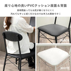 デスクチェアセット 折りたたみ 80×45×72cm ブラウン/ブラック