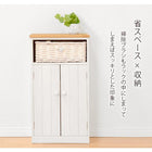 トイレラック 34×16×62cm ホワイト