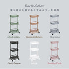 トローリーワゴン 幅38cm ダークブラウン