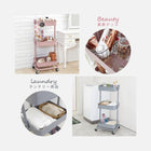 トローリーワゴン 幅42cm ダークブラウン