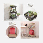 トローリーワゴン 幅42cm ダークブラウン