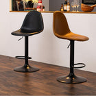 バーチェア チェア昇降タイプ 45×46×94cm ブラック