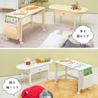 パソコンテーブル 55×30×40cm ナチュラル