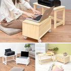 パソコンデスク 55×30×35cm ナチュラル