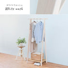 ハンガーラック 棚付き 80×41×150cm ダークグレー