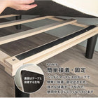 ボンネルコイルマットレスベッド シングル アイボリーホワイト