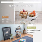 ラック キャスター 45×25×86cm ブラック